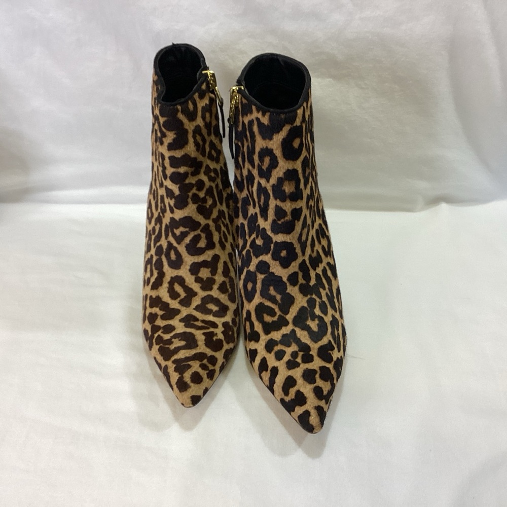 Sam Edelman Leopard Print Ankle Booties SZ 8M $120 - Picture 2 of 12